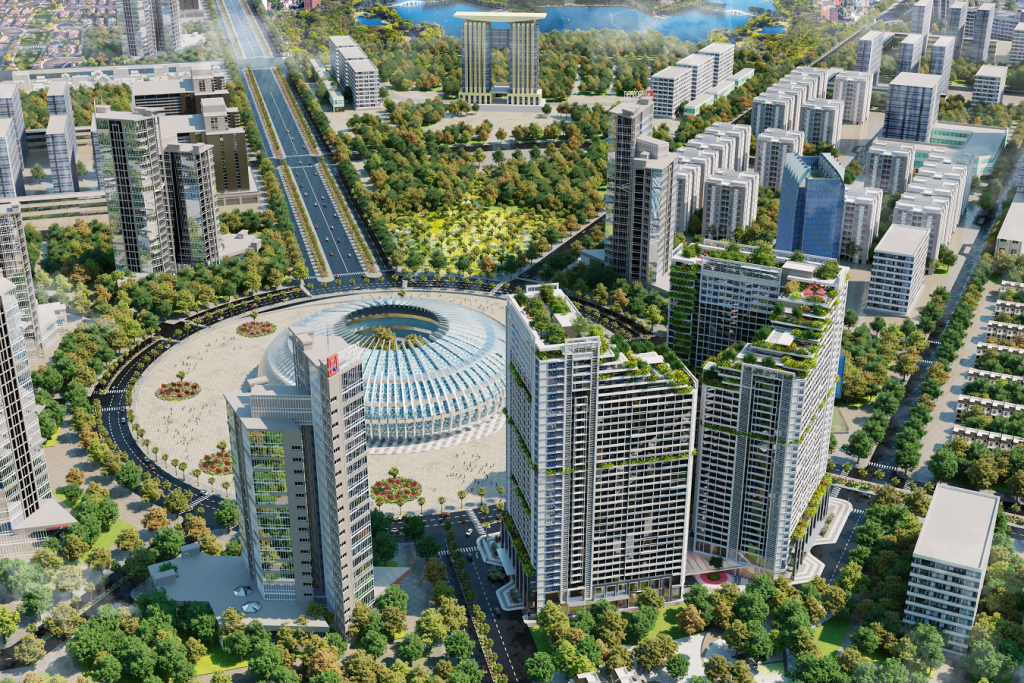 Vị trí chung cư Mekong Grand Plaza Bình Dương