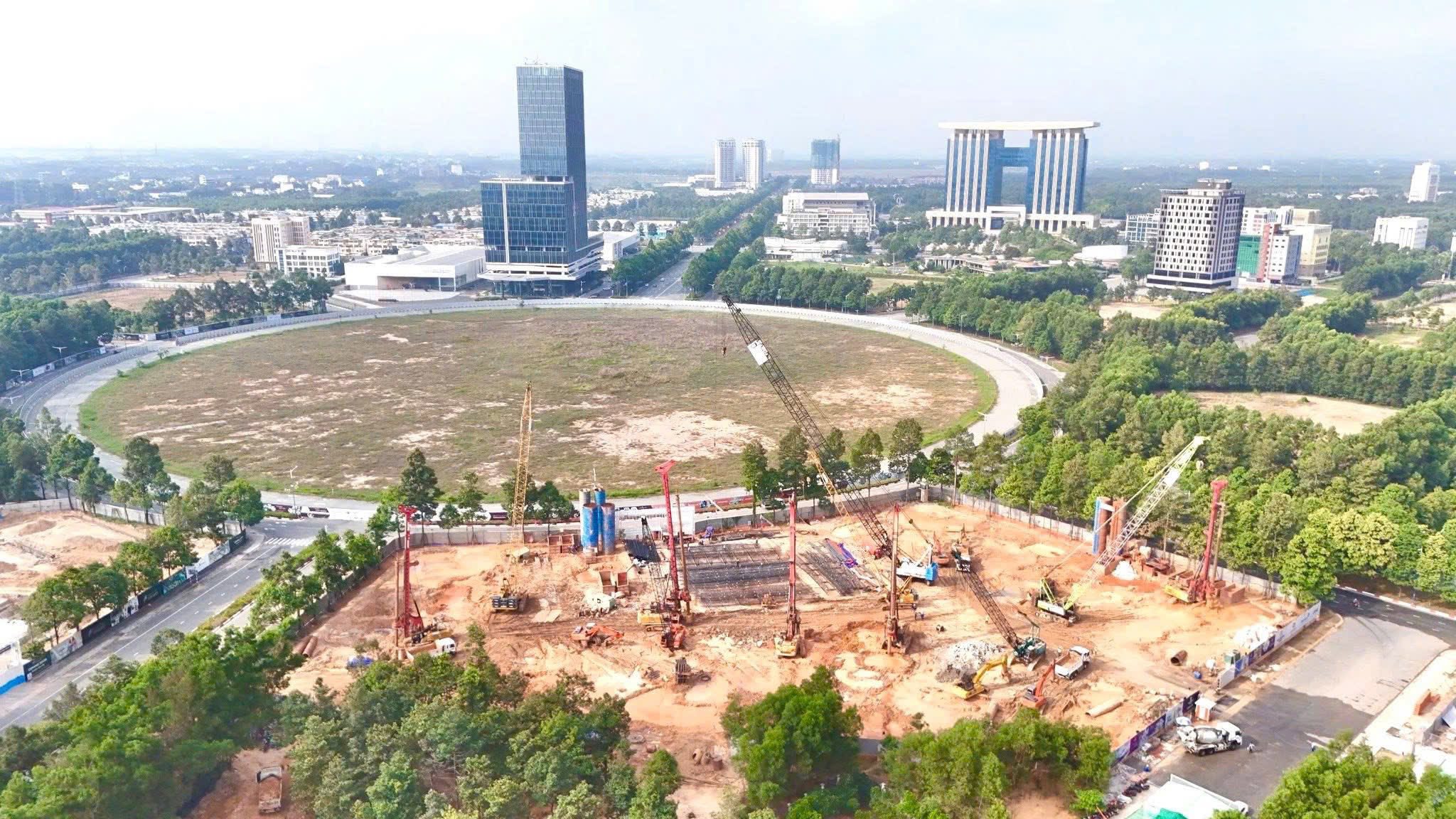 Cập nhật tiến độ dự án Nam Mekong Grand Plaza Bình Dương tháng 3/2026