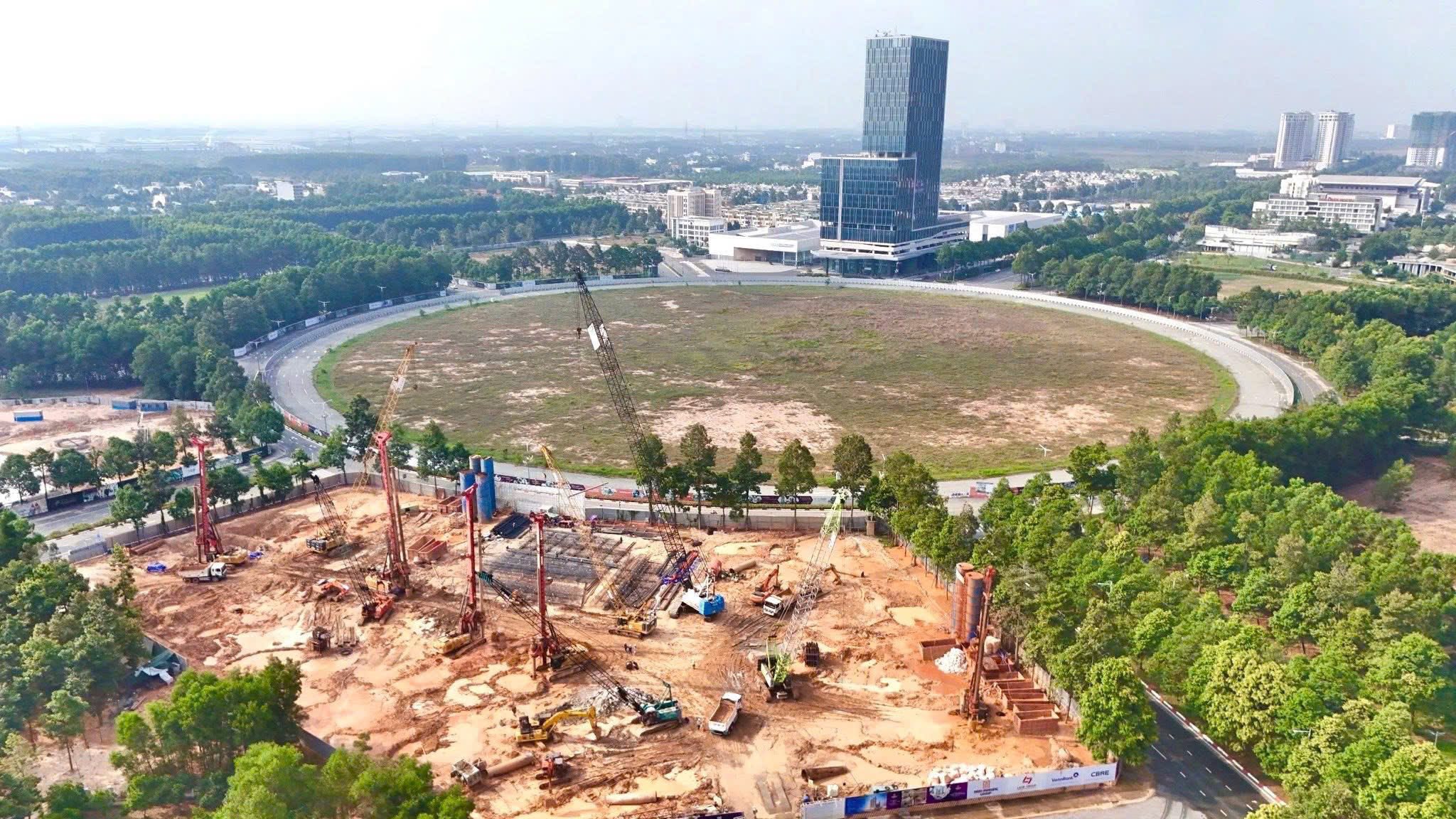 Tiến độ xây dựng dự án Nam Mekong Grand Plaza Bình Dương tháng 3/2026