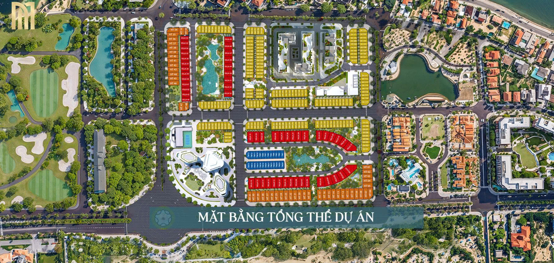 Mặt bằng dự án Nam Mekong Heritage City Đồng Hới Quảng Trị